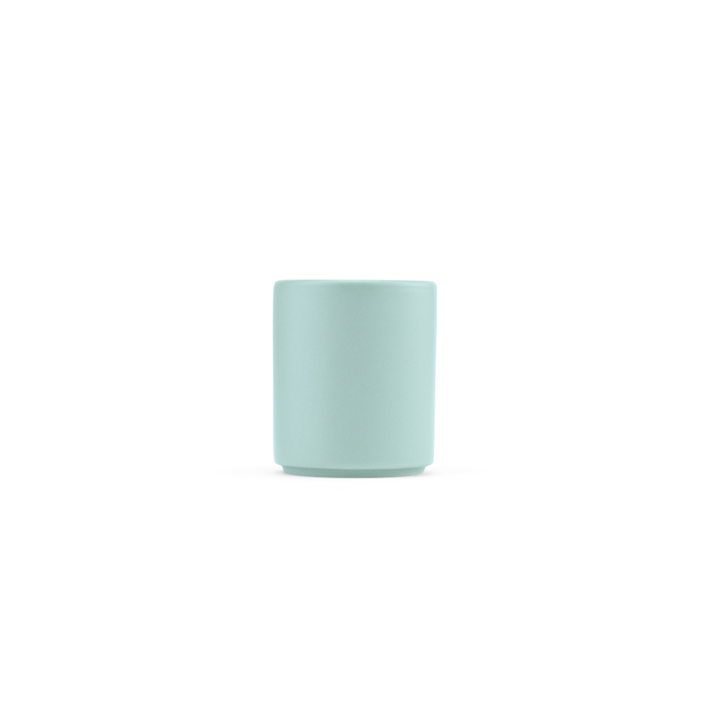 Petit mug personnalisable céramique 75ml Tiber 75 Bleu pastel